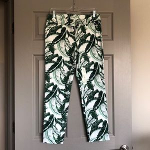 Old navy patterned pixie pants